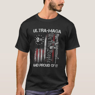 T-shirt Ultra MAGA Et Fier De Il Anti-Biden Drôle S US F