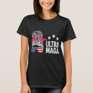 T-shirt Ultra Maga Messy Bun 5