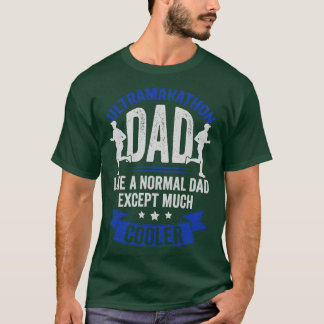 T-shirt Ultra Marathon Papa Courir Courir Marathoner Cadea