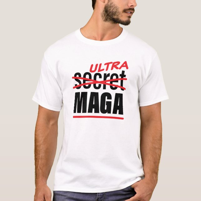 T-shirt Ultra Secret Maga (Devant)