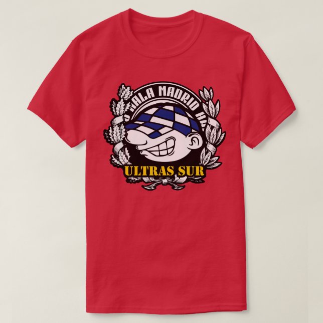 T-shirt Ultras sur Madrid (Design devant)