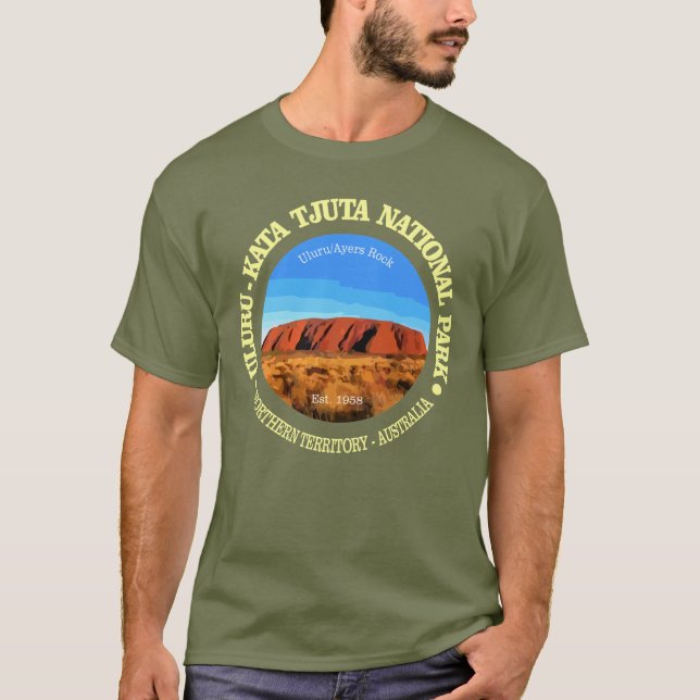 T-shirt Uluru - Parc national de Kata Tjuta (Devant)