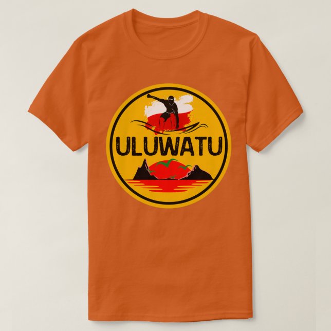 T-shirt uluwatu surf bali (Design devant)