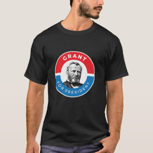 T-shirt Ulysse S Grant Président Guerre Civile Général