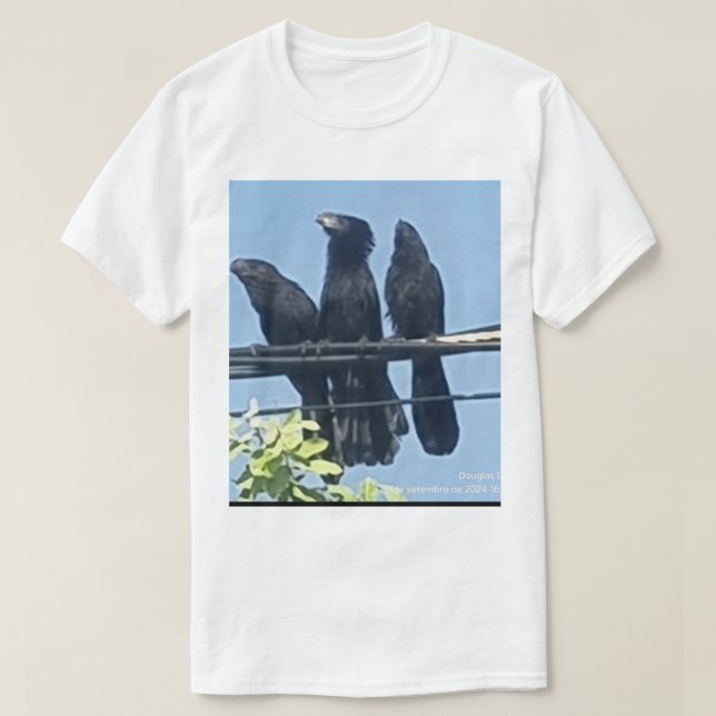 T-shirt Uma camiseta Masculino gola canoa simples  (Design devant)