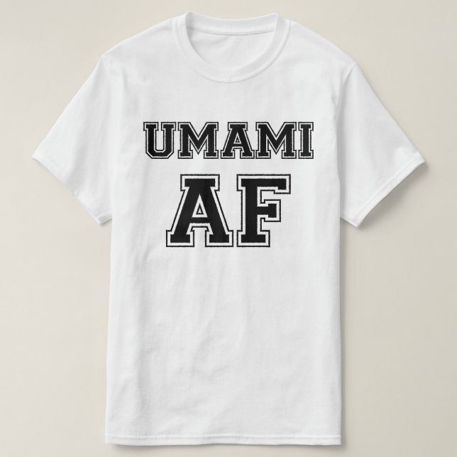 T-SHIRT UMAMI AF (Design devant)