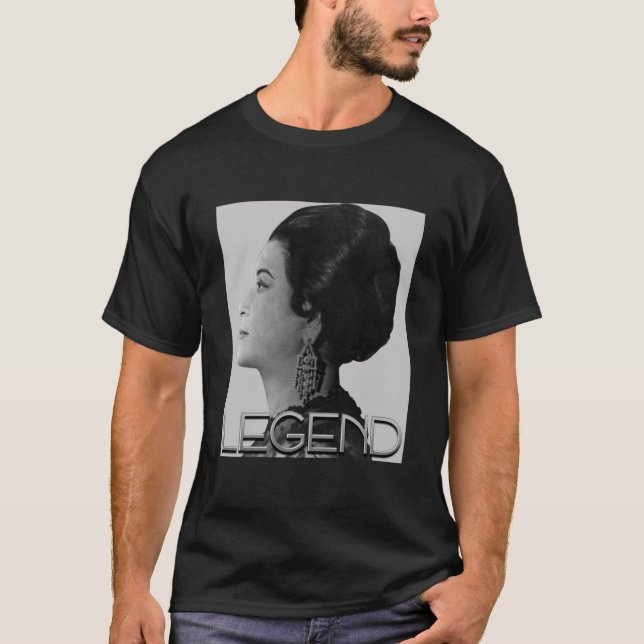 T-shirt Umm Kulthum Essentiel (Devant)