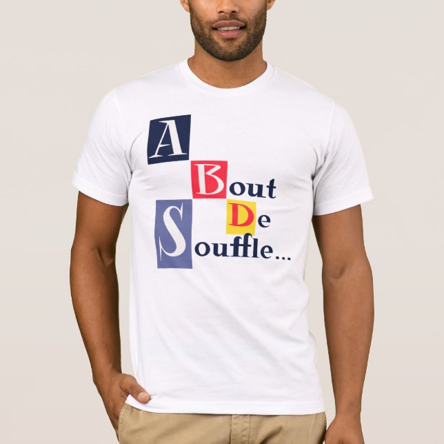 T-shirt Un accès De Souffle (Devant)
