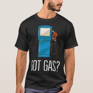 T-shirt Un Agent De Station D'Essence Dit Avoir De L'Essen