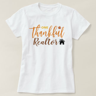 T-shirt Un agent immobilier reconnaissant pour l'Action de