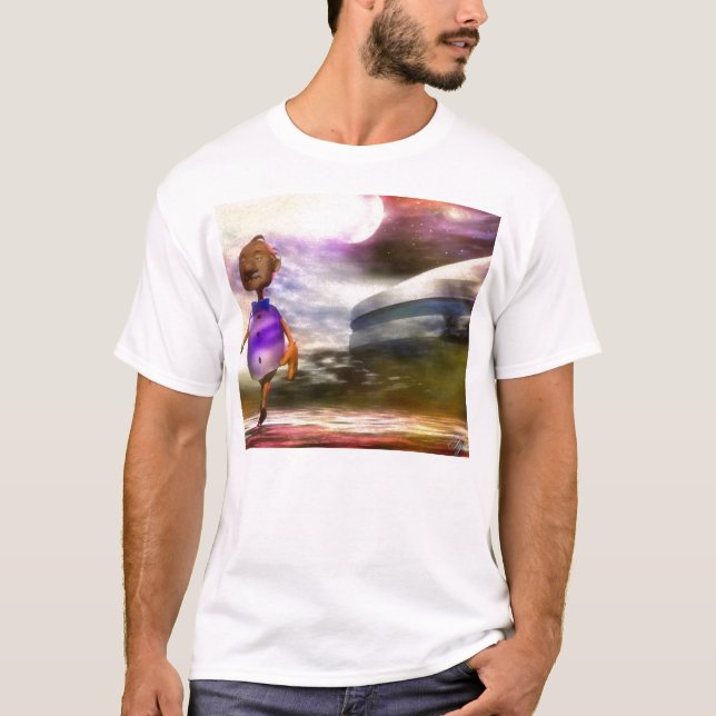T-shirt Un alien le plus peu commun (Devant)