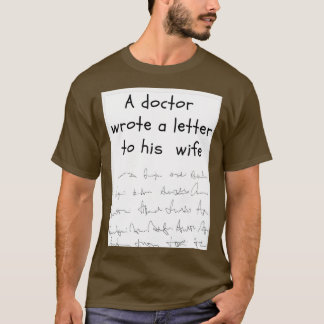 T-shirt Un ami médecin