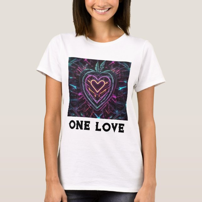 T-shirt UN AMOUR (Devant)