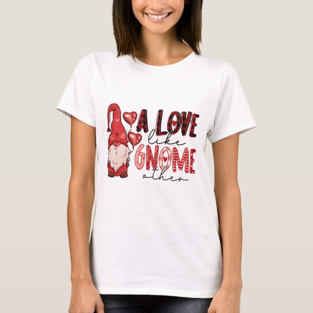 T-shirt Un Amour Comme Gnome Autre (Devant)
