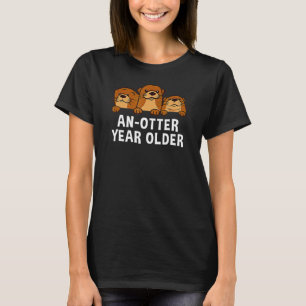 T-shirt Un an plus vieux mignon Humour animal de mer Sarca