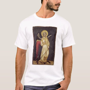 T-shirt Un ange avec un démon sur une chaîne