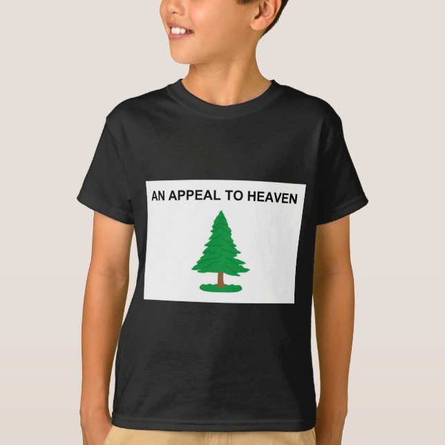 T-shirt Un appel au drapeau de révolution américaine de (Devant)