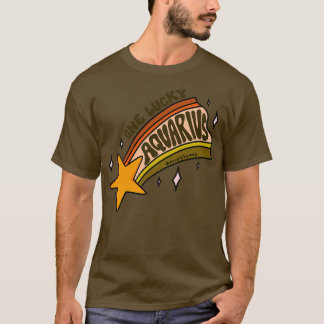 T-shirt Un Aquarius chanceux