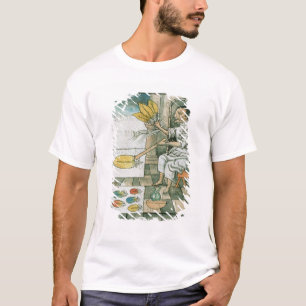 T-shirt Un artisan aztèque de plume