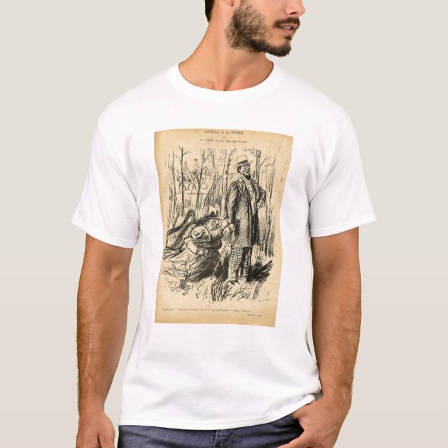 T-shirt Un assaut sur la modestie ou le M. Chamberlain (Devant)