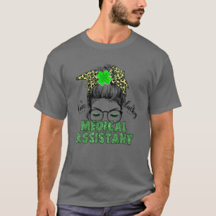 T-shirt Un assistant Médicale chanceux - Saint Patrick's D