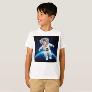 T-shirt Un astronaute de chat dans l'espace