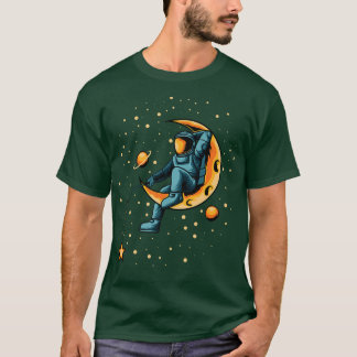 T-shirt Un astronaute pêche pour étoiles Funny Space