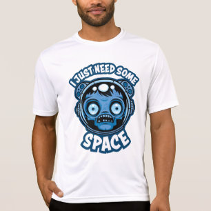 T-shirt Un Astronaute Zombie A Besoin D'Espace