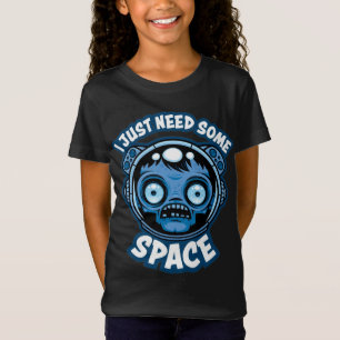 T-Shirt Un Astronaute Zombie A Besoin D'Espace