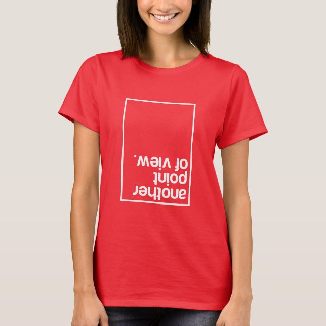 T-shirt Un autre point de vue (Devant)