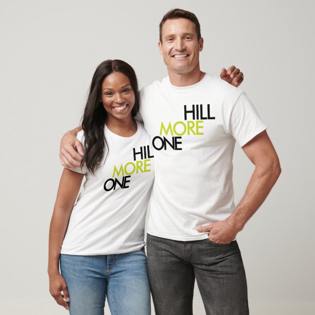 T-shirt Un autre sentier de la colline coule la chemise (Unisexe)