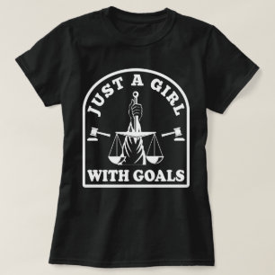 T-shirt Un Avocat Étudiant Drôle Juste Une Fille Avec Des 