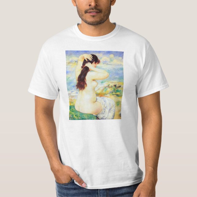 T-shirt Un baigneur par Pierre Renoir (Devant)