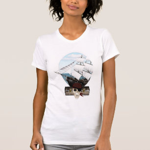 T-shirt Un bateau pirate