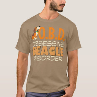 T-shirt Un Beagle Obsessionnel mignon
