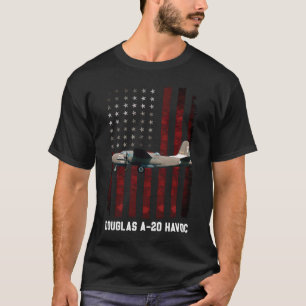 T-shirt Un bombardier d'attaque de douglas de 20 ravages
