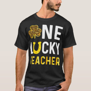 T-shirt Un cadeau de l'enseignant chanceux Saint Patrick's