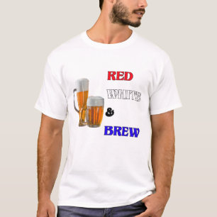 T-shirt Un cadeau pour la soirée patriotique Red White et 