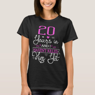 T-shirt Un cadeau pour le 20e anniversaire Mariage pour le