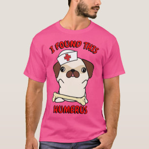 T-shirt Un Carlin Amusant Raconte Une Plaisanterie De Lame