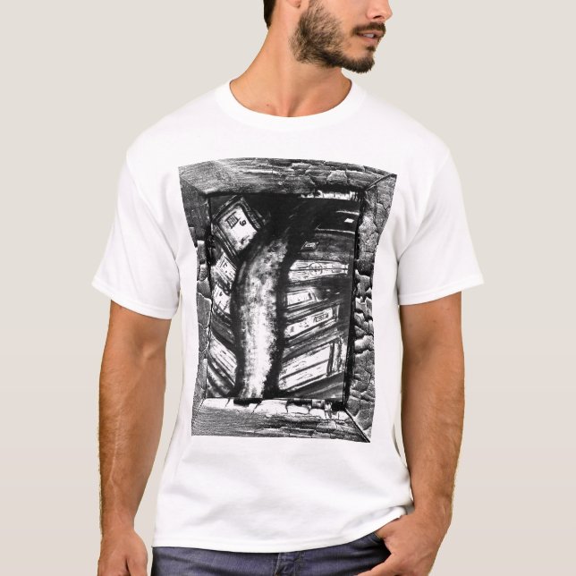 T-shirt Un cauchemar (Devant)