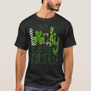 T-shirt Un chanceux enseignant de 2e année St Patrick S Da
