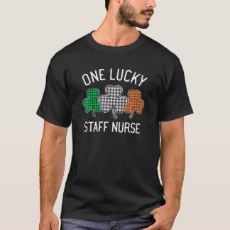 T-shirt Un chanceux OTA infirmière St Patrick's Day Irland