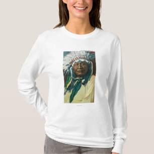 T-shirt Un chef indien PortraitColorado d'Arapahoe