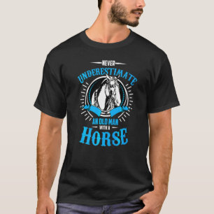 T-shirt Un cheval Jockey à cheval
