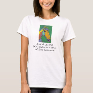 T-shirt Un cheval ! Un cheval ! Mon royaume pour un