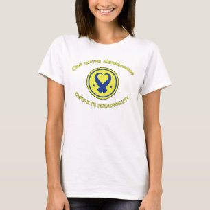 T-shirt Un chromosome supplémentaire Personnalité infinie