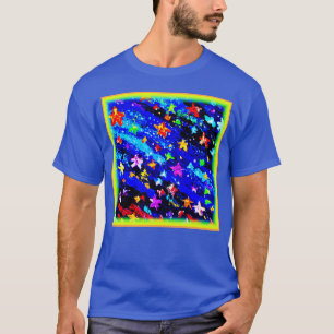T-shirt Un Ciel Étoilé De Couleurs Vives. Commandez dès ma