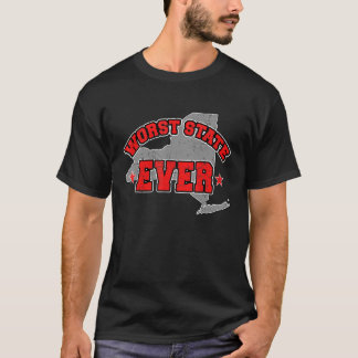 T-shirt Un citoyen américain fier de l'Amérique Carte des