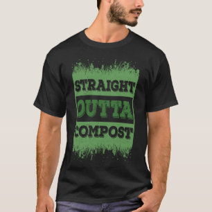 T-shirt Un Compost Extérieur Droit Se Produit Jardin Ma